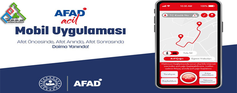 AFAD Acil Mobil Uygulaması