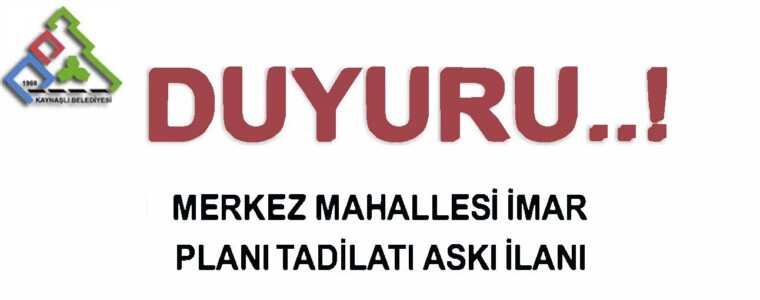 Merkez Mahallesi G26B22D2A – G26B22D Pafta Plan Tadilatı